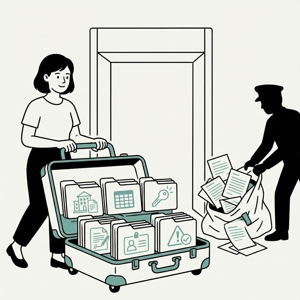 Data room organization showing categorized folders for formation, cap table, IP, contracts, employment, and disputes
